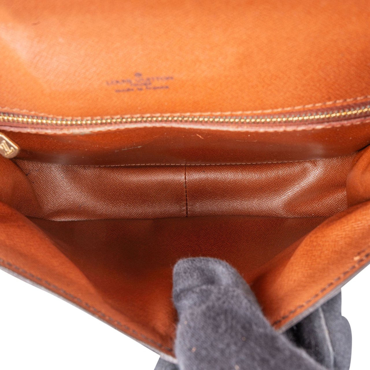 Louis Vuitton Louis Vuitton Canvas Monogram Saint Cloud GM Crossbody Bag Bruin