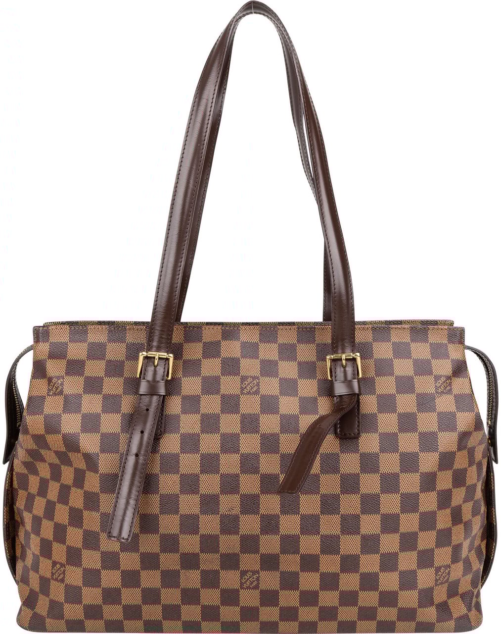 Louis Vuitton Louis Vuitton Damier Ebene Monogram Chelsea Shoulder Bag Bruin
