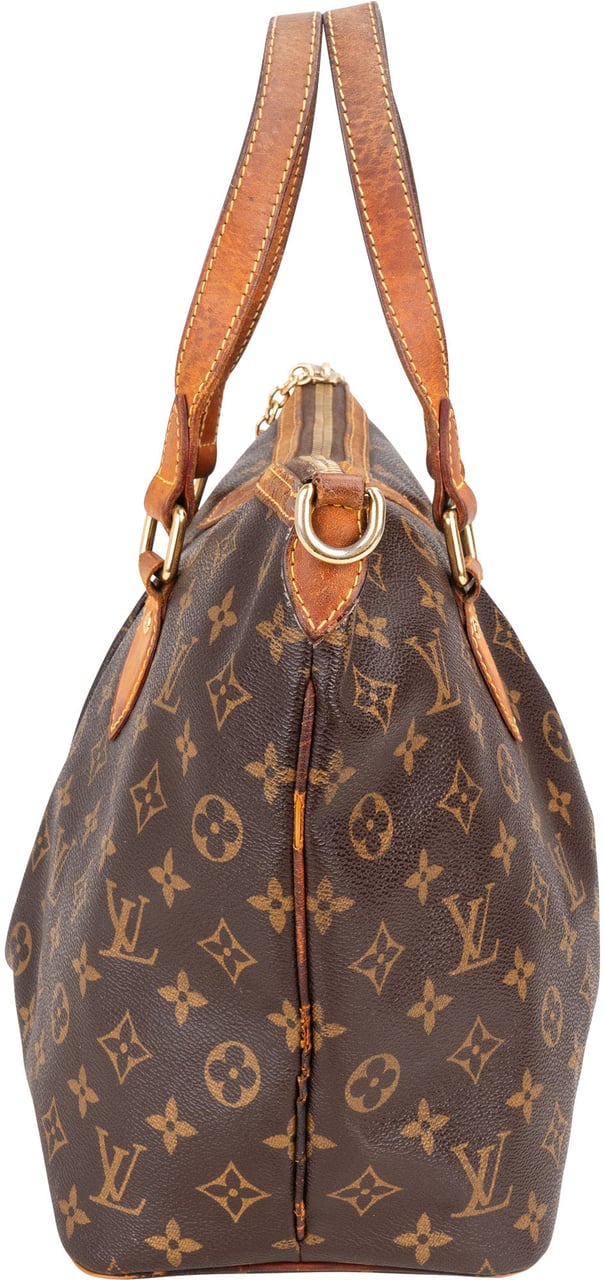 Louis Vuitton Louis Vuitton Canvas Monogram Palermo PM Handbag Bruin