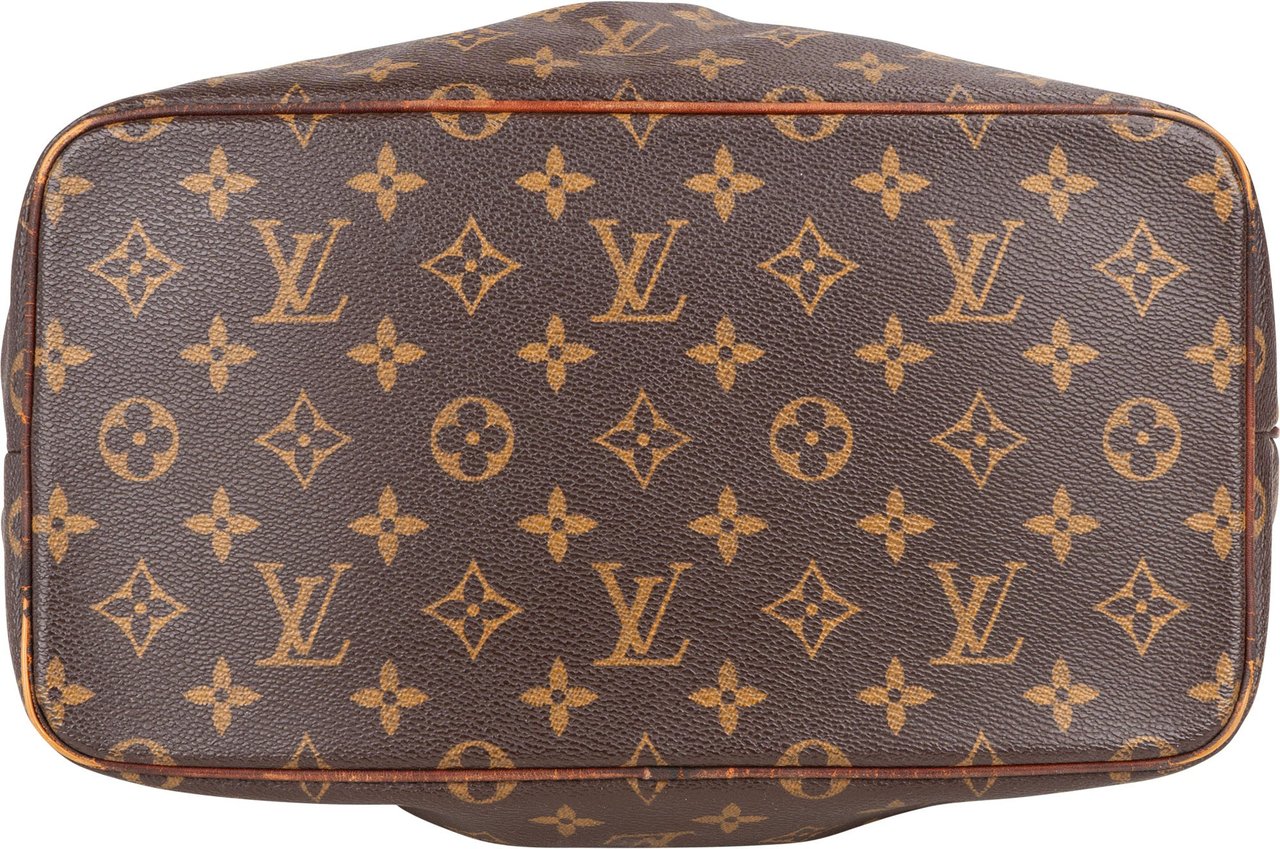 Louis Vuitton Louis Vuitton Canvas Monogram Palermo PM Handbag Bruin