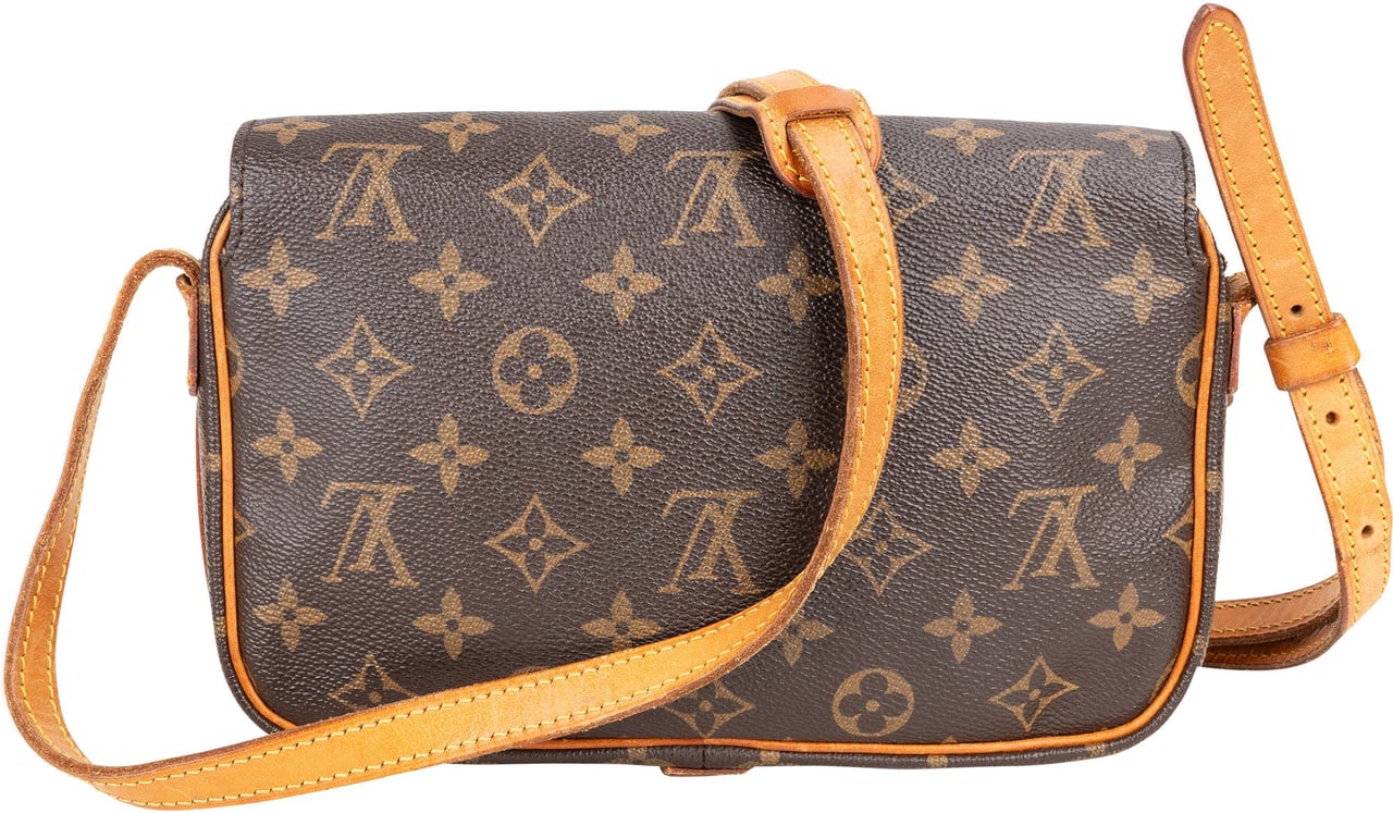 Louis Vuitton Louis Vuitton Canvas Monogram Saint Germain PM Crossbody Bag Bruin