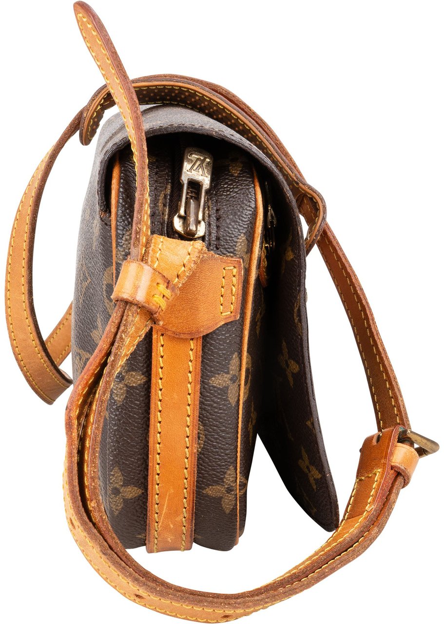 Louis Vuitton Louis Vuitton Canvas Monogram Saint Germain PM Crossbody Bag Bruin