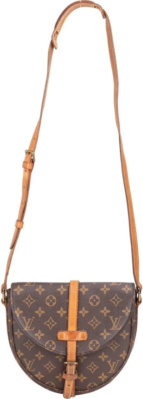 Louis Vuitton Louis Vuitton Canvas Monogram Chantilly MM Crossbody Bag Bruin