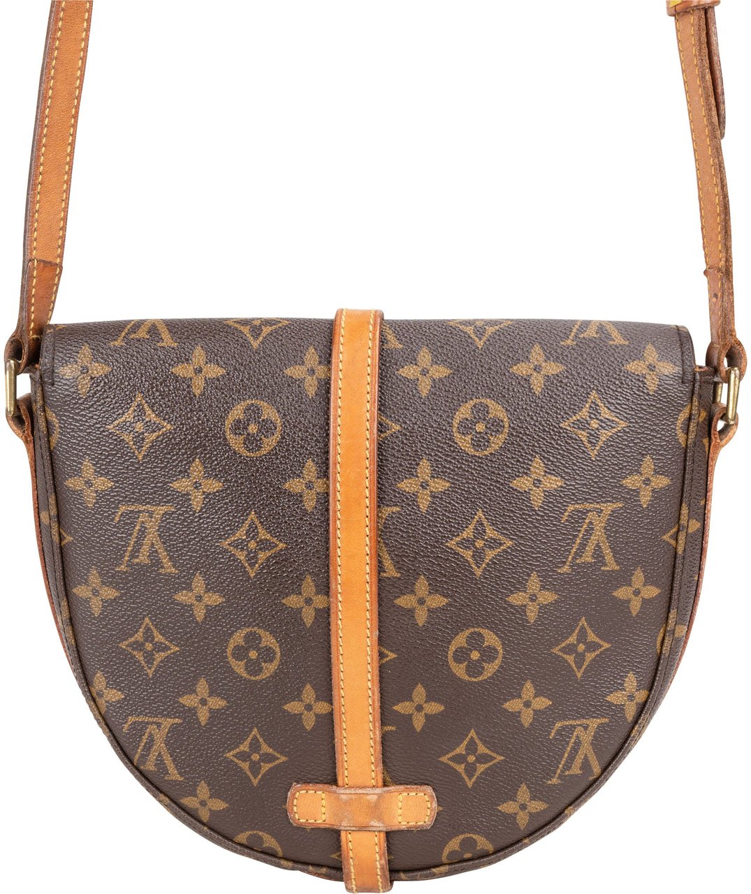 Louis Vuitton Louis Vuitton Canvas Monogram Chantilly MM Crossbody Bag Bruin