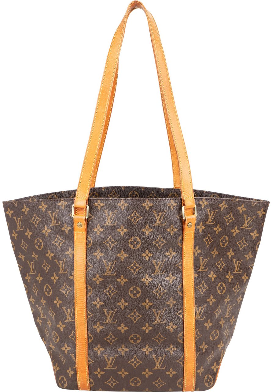 Louis Vuitton Louis Vuitton Canvas Monogram Sac Shopping Shoulder Bag Bruin