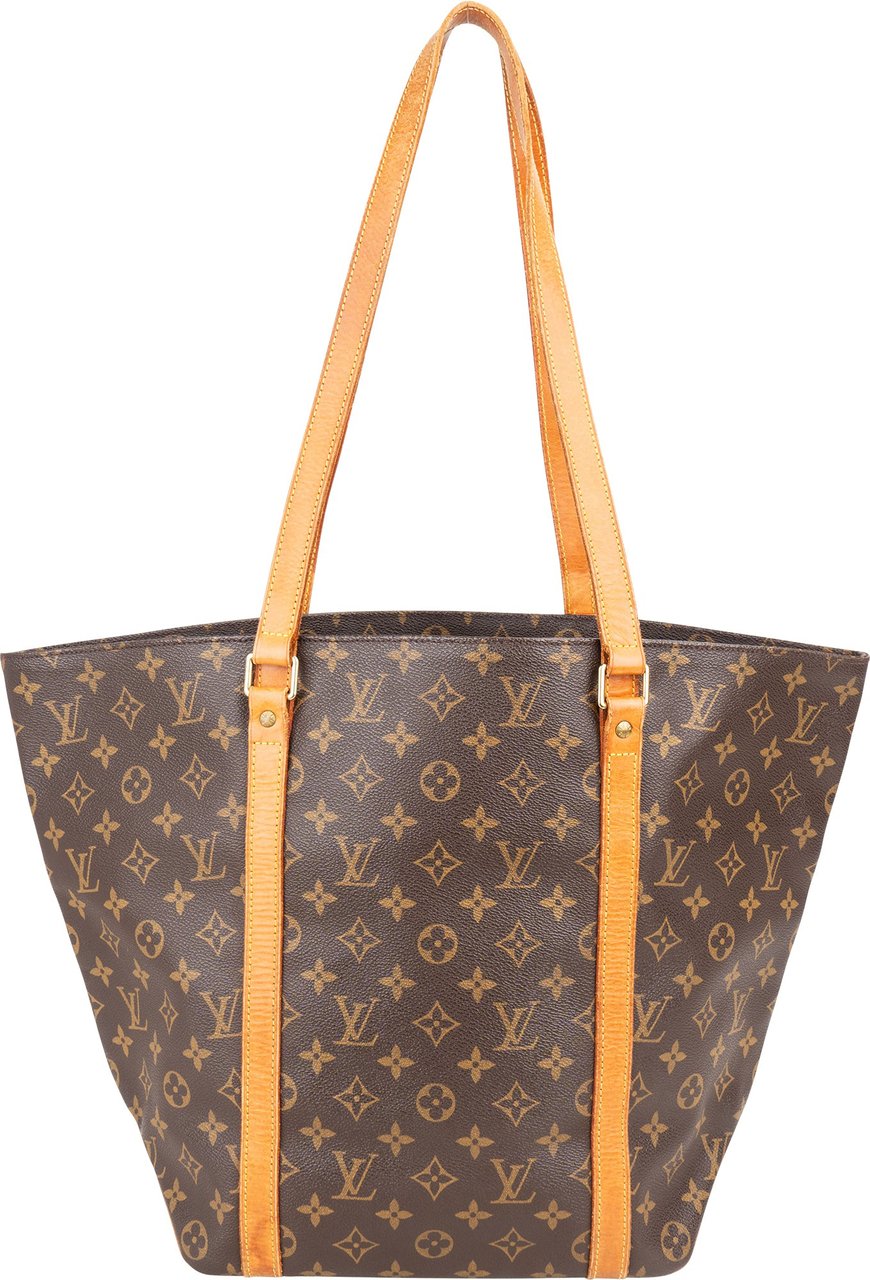 Louis Vuitton Louis Vuitton Canvas Monogram Sac Shopping Shoulder Bag Bruin