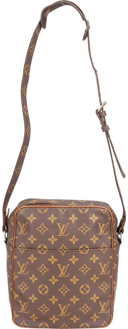 Louis Vuitton Louis Vuitton Canvas Monogram Marceau Crossbody Bag Bruin