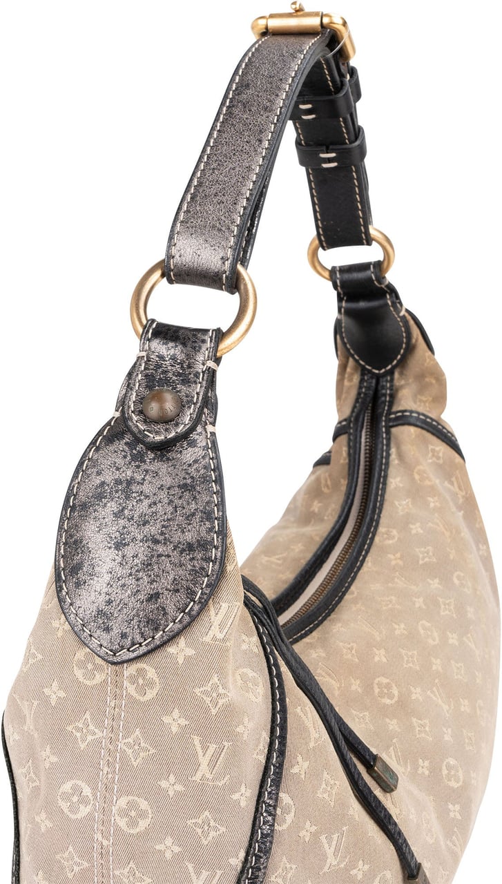 Louis Vuitton Louis Vuitton Mini Lin Monogram Manon Hobo Bag Divers