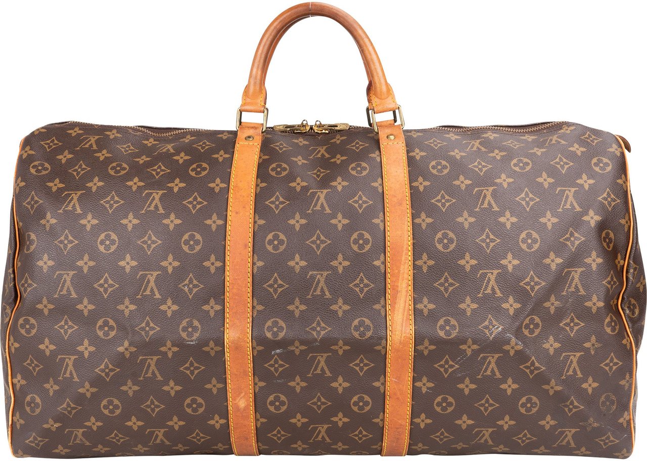 Louis Vuitton Louis Vuitton Canvas Monogram Keepall 60 Bruin