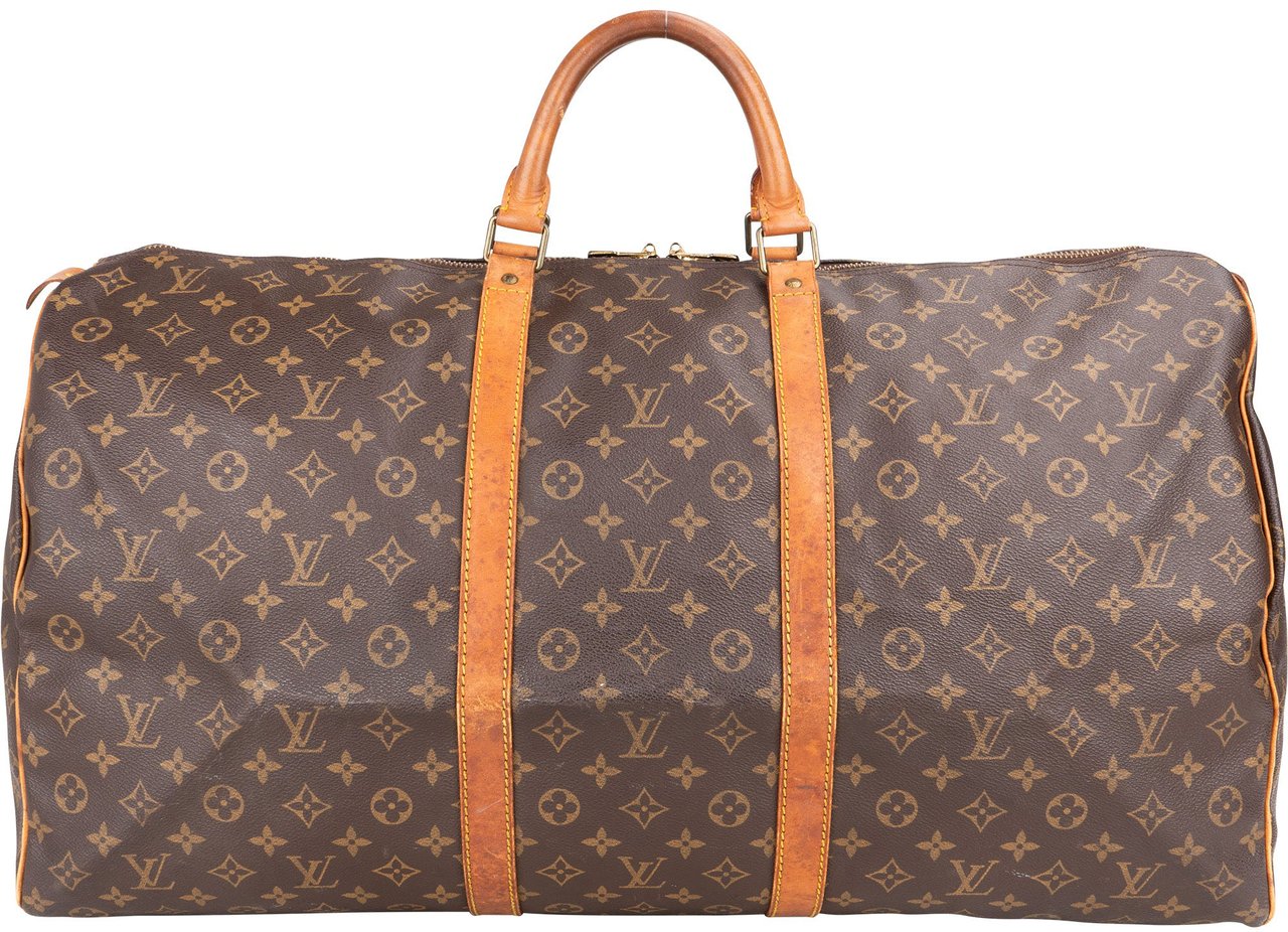 Louis Vuitton Louis Vuitton Canvas Monogram Keepall 60 Bruin