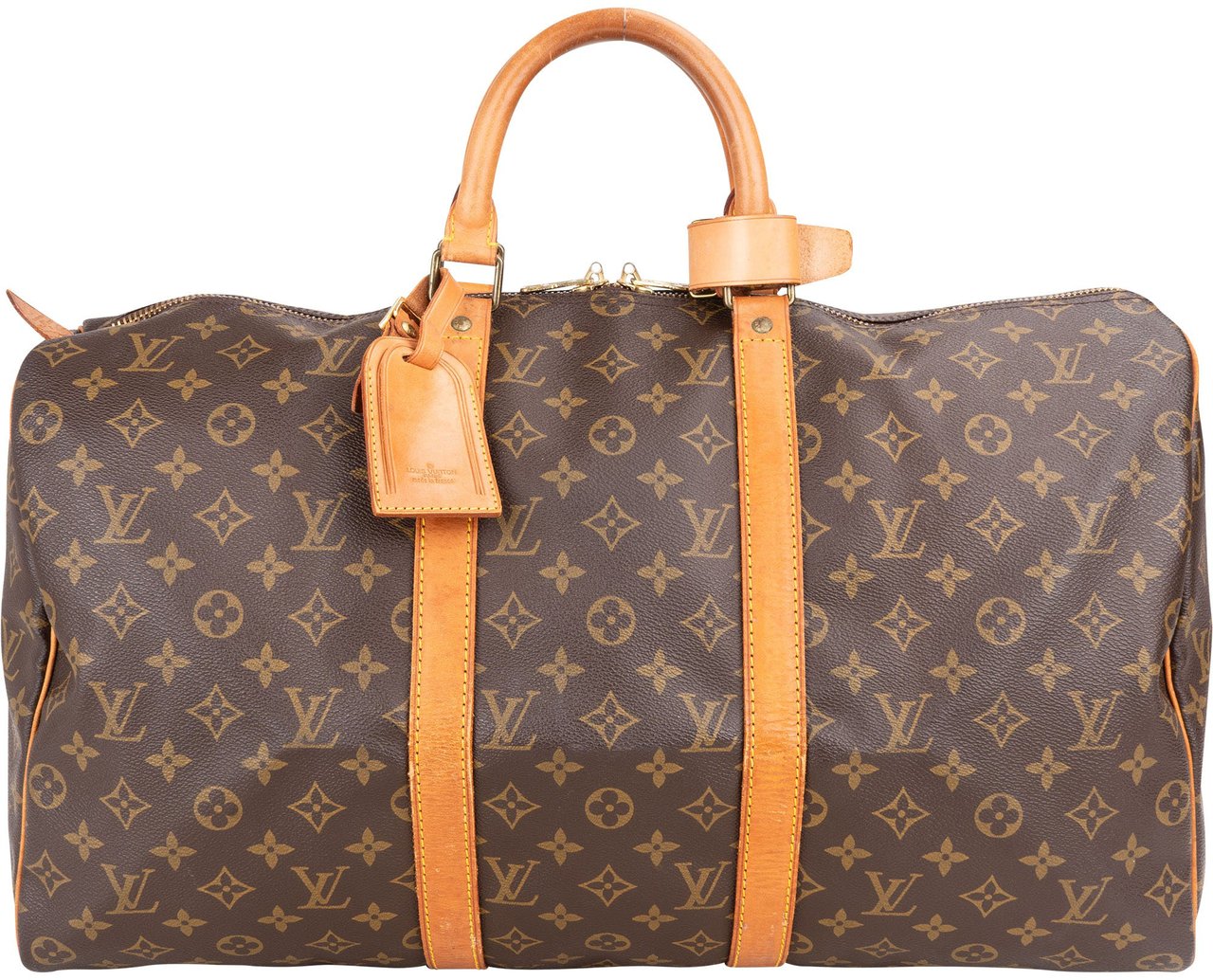 Louis Vuitton Louis Vuitton Canvas Monogram Keepall 50 Bruin
