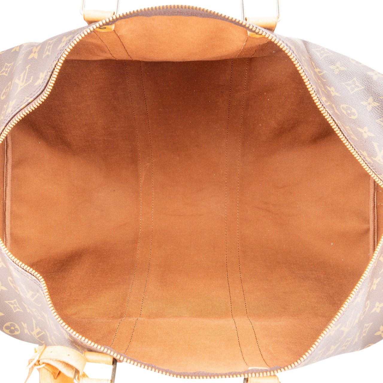 Louis Vuitton Louis Vuitton Canvas Monogram Keepall 55 Bandouliere Bruin