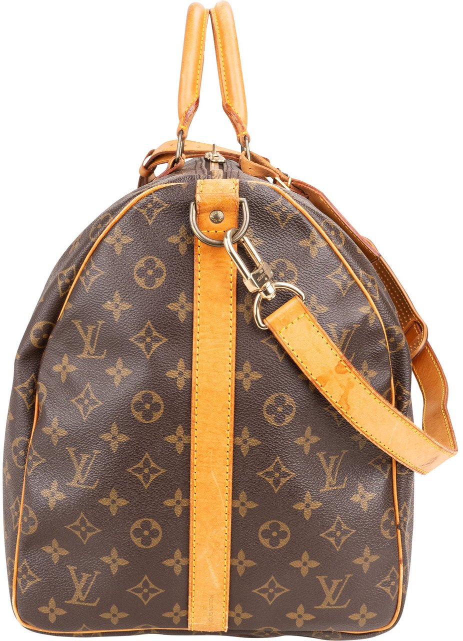 Louis Vuitton Louis Vuitton Canvas Monogram Keepall 55 Bandouliere Bruin