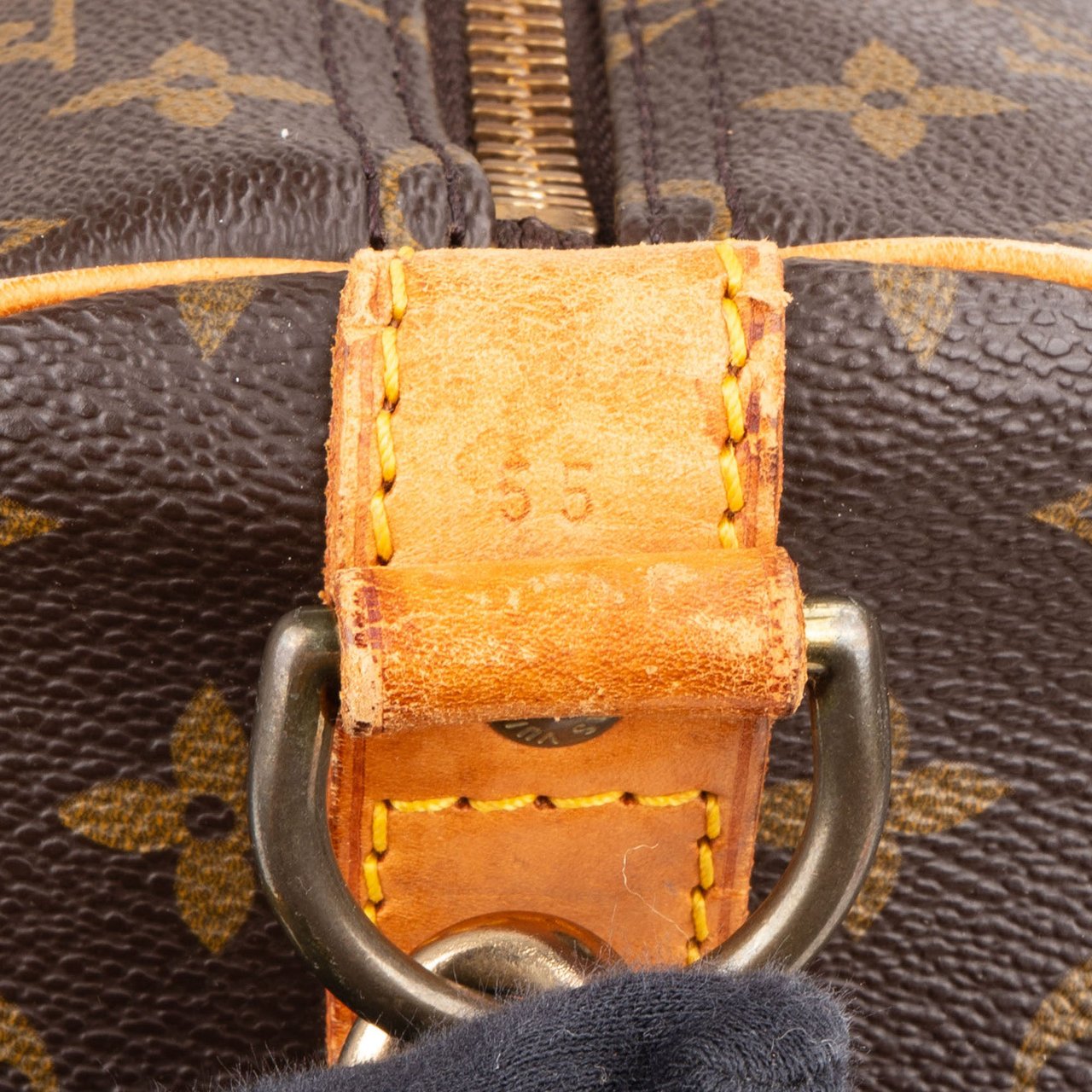 Louis Vuitton Louis Vuitton Canvas Monogram Keepall 55 Bandouliere Bruin