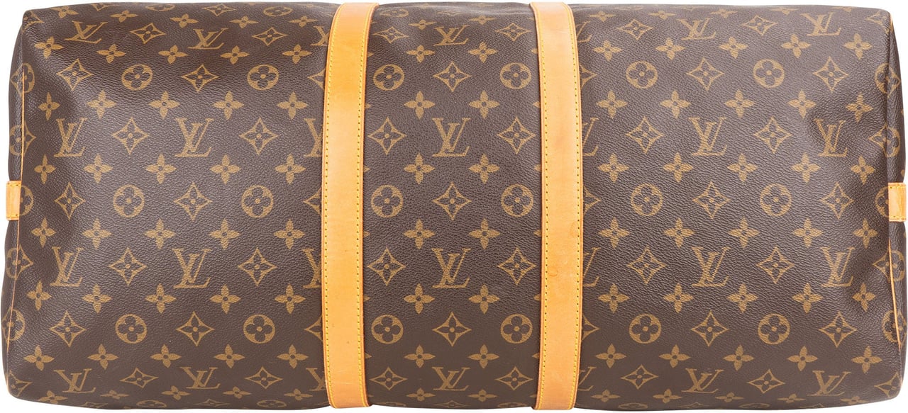 Louis Vuitton Louis Vuitton Canvas Monogram Keepall 55 Bandouliere Bruin