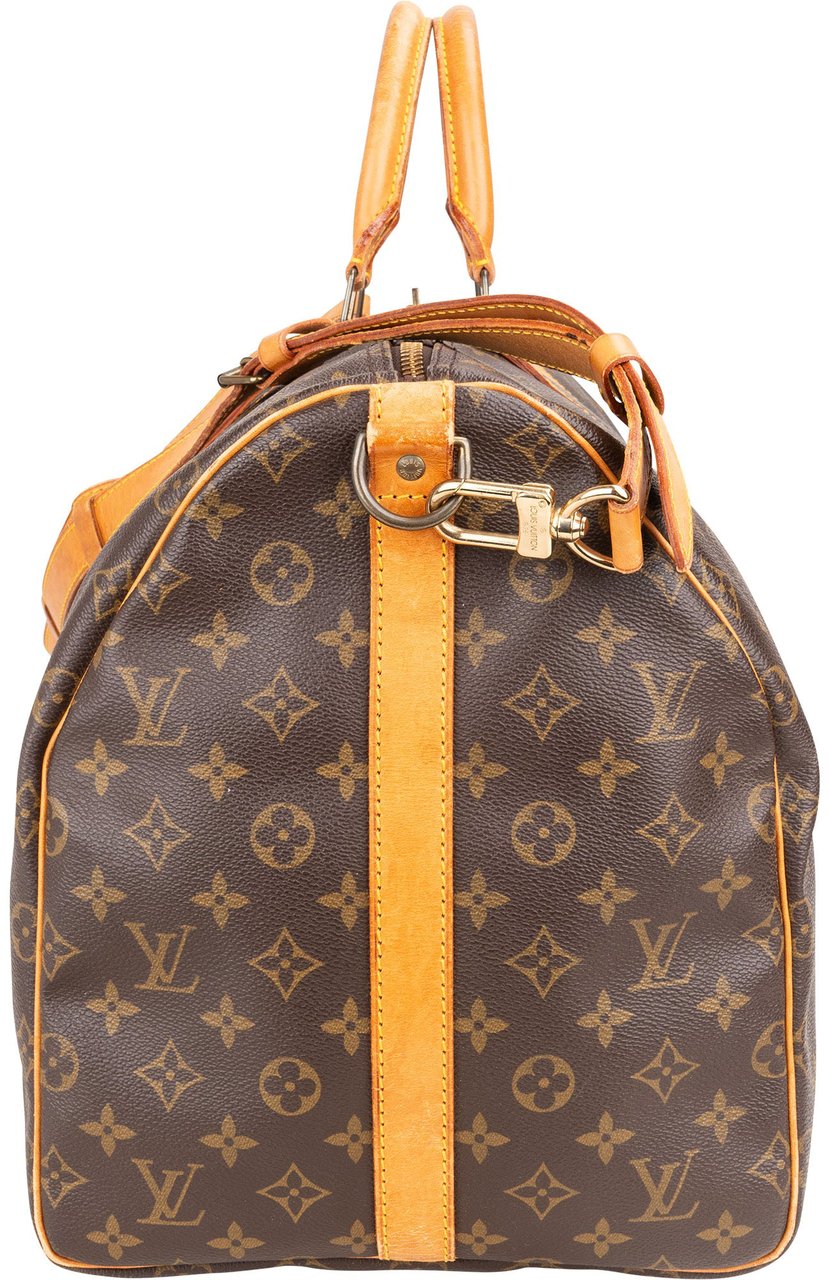 Louis Vuitton Louis Vuitton Canvas Monogram Keepall 55 Bandouliere Bruin