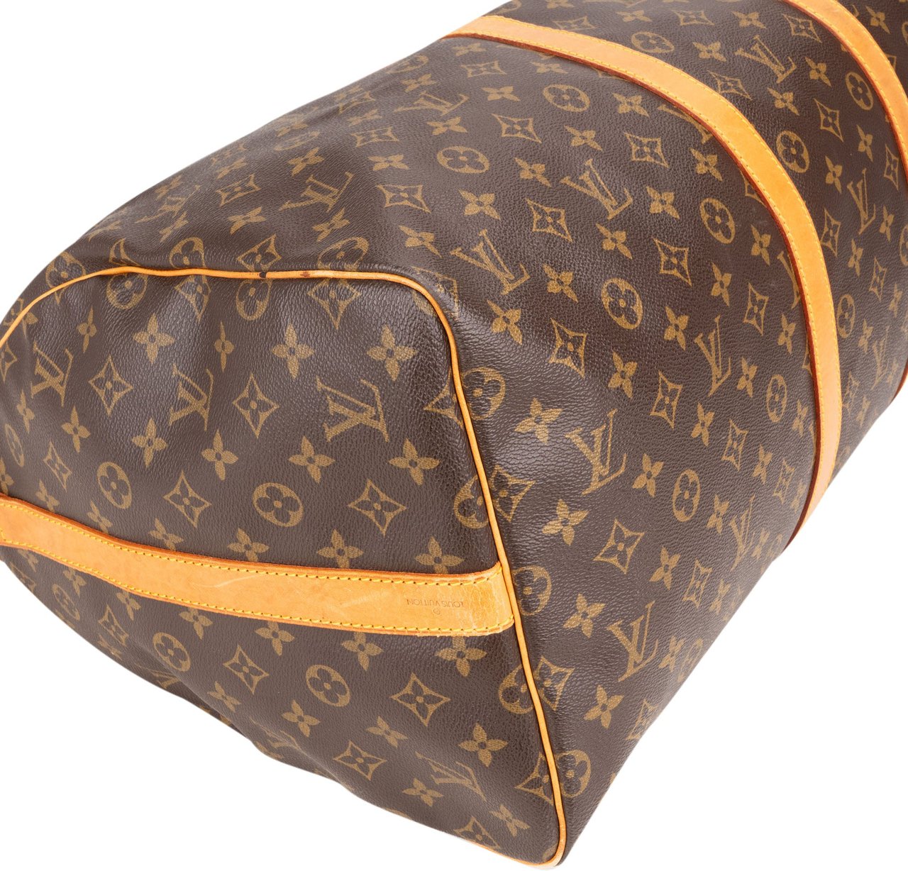 Louis Vuitton Louis Vuitton Canvas Monogram Keepall 55 Bandouliere Bruin