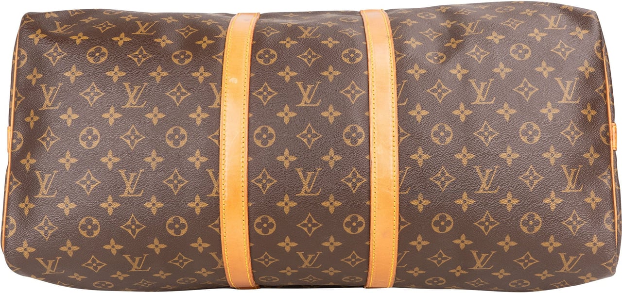 Louis Vuitton Louis Vuitton Canvas Monogram Keepall 55 Bandouliere Bruin