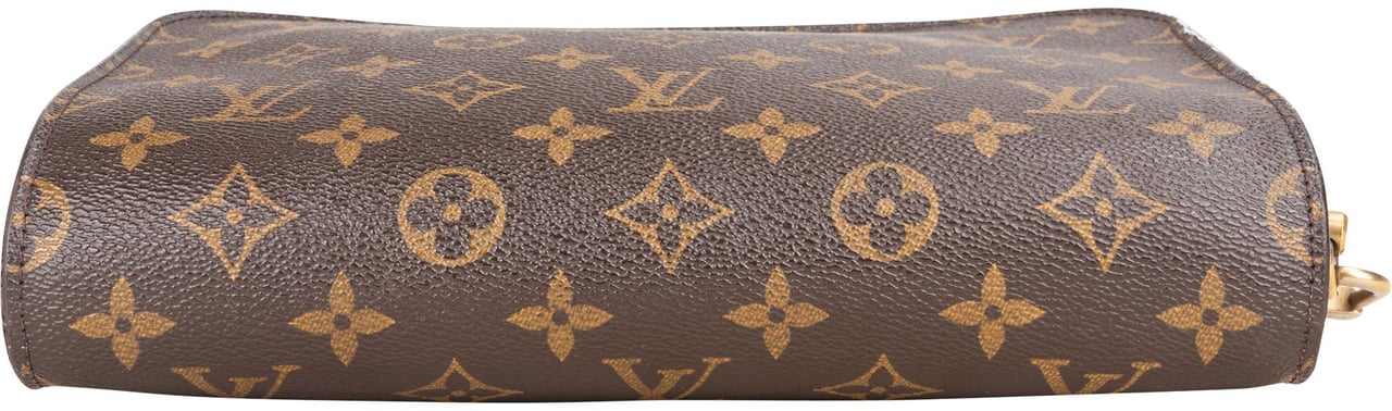 Louis Vuitton Louis Vuitton Canvas Monogram Orsay Clutch Bruin