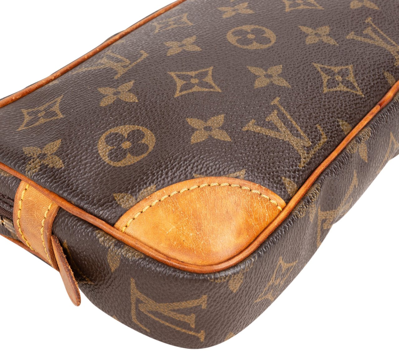Louis Vuitton Louis Vuitton Canvas Monogram Marly Clutch Bruin