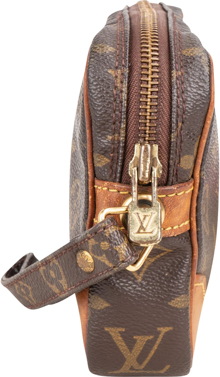 Louis Vuitton Louis Vuitton Canvas Monogram Marly Clutch Bruin