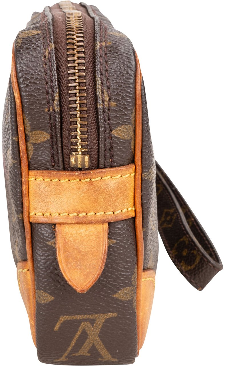 Louis Vuitton Louis Vuitton Canvas Monogram Marly Clutch Bruin