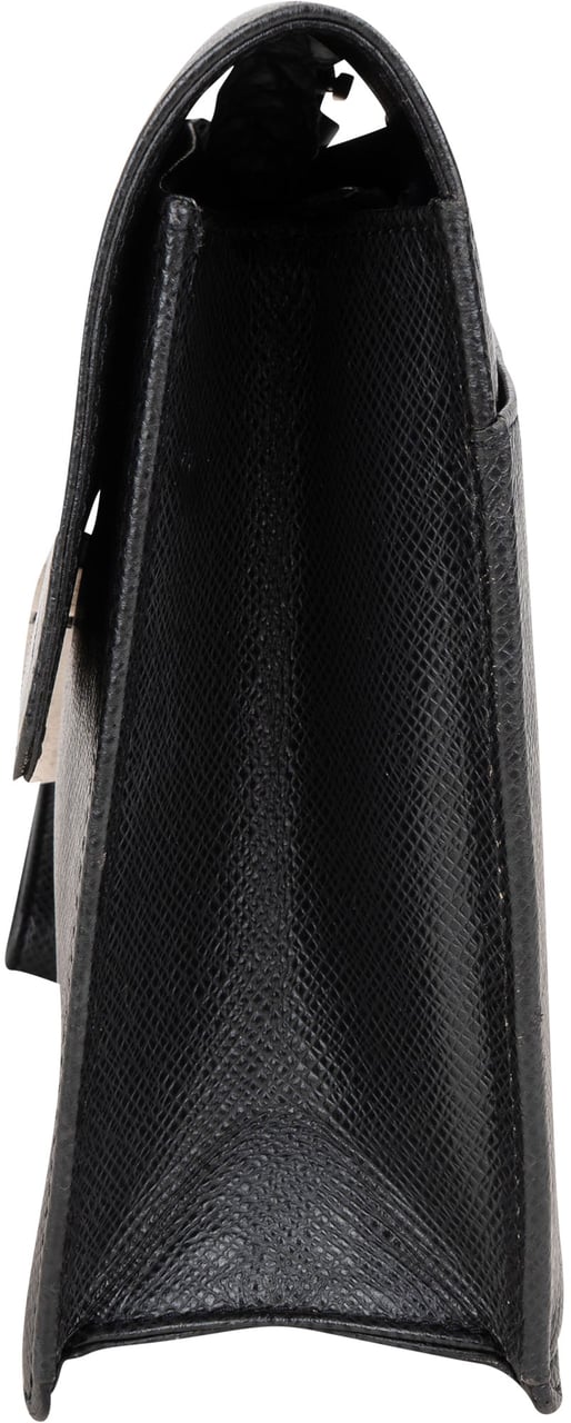 Louis Vuitton Louis Vuitton Taiga Leather Seelanga Clutch Zwart