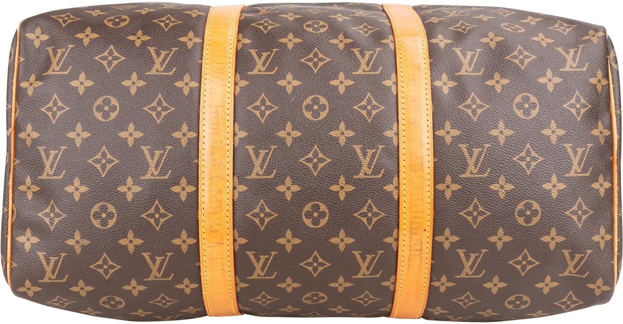 Louis Vuitton Louis Vuitton Canvas Monogram Sac Souple 45 Travel Bag Bruin