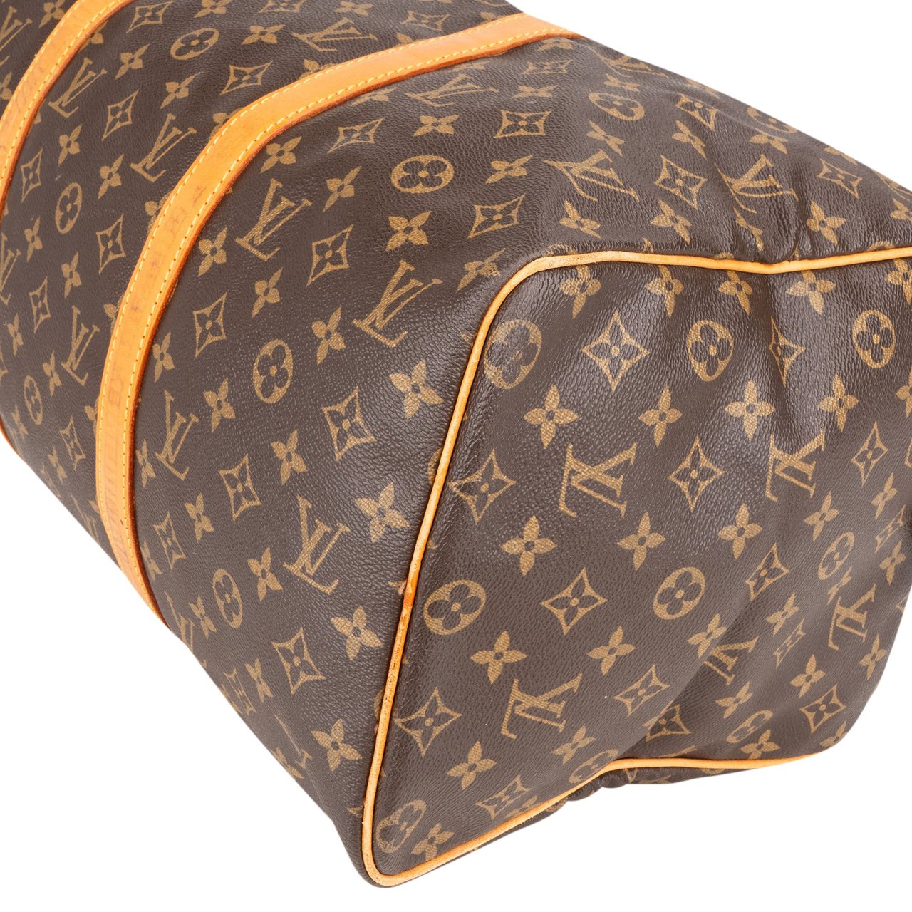 Louis Vuitton Louis Vuitton Canvas Monogram Sac Souple 45 Travel Bag Bruin