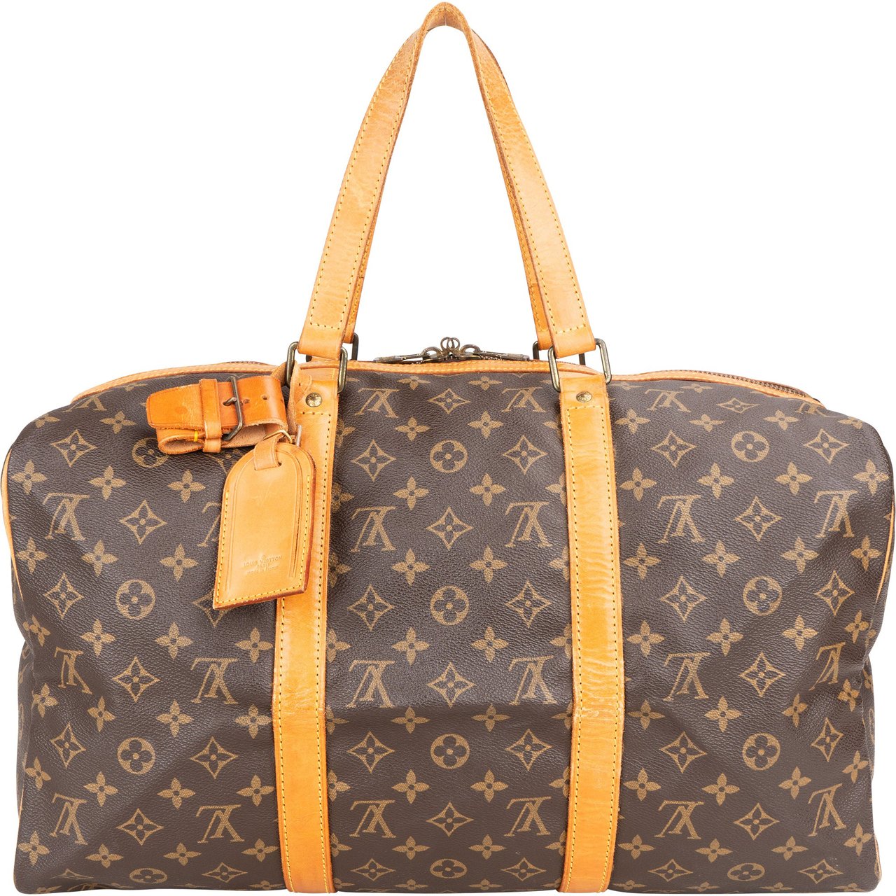 Louis Vuitton Louis Vuitton Canvas Monogram Sac Souple 45 Travel Bag Bruin