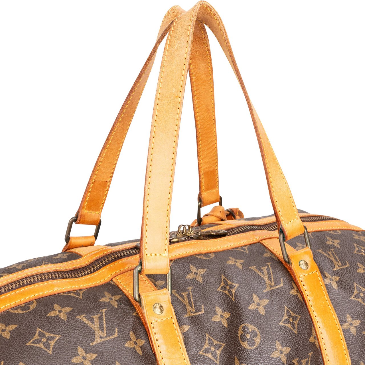 Louis Vuitton Louis Vuitton Canvas Monogram Sac Souple 45 Travel Bag Bruin