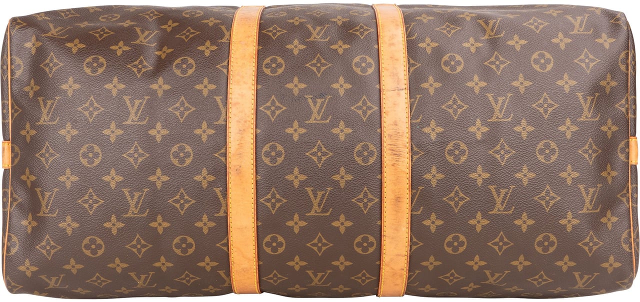 Louis Vuitton Louis Vuitton Canvas Monogram Keepall 55 Bandouliere Bruin