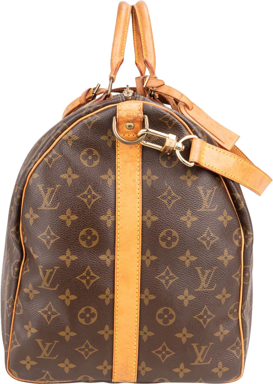 Louis Vuitton Louis Vuitton Canvas Monogram Keepall 55 Bandouliere Bruin