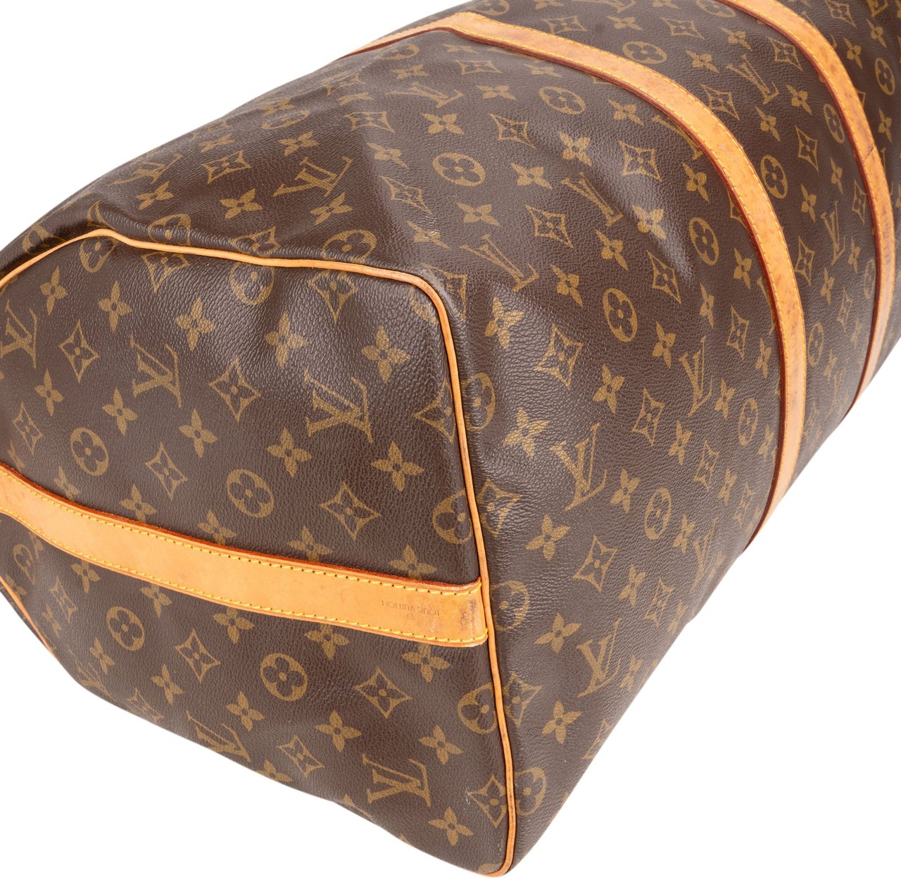 Louis Vuitton Louis Vuitton Canvas Monogram Keepall 55 Bandouliere Bruin