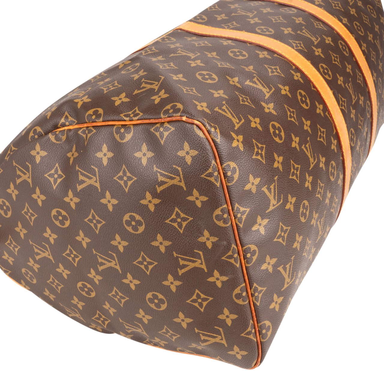Louis Vuitton Louis Vuitton Canvas Monogram Keepall 55 Bruin