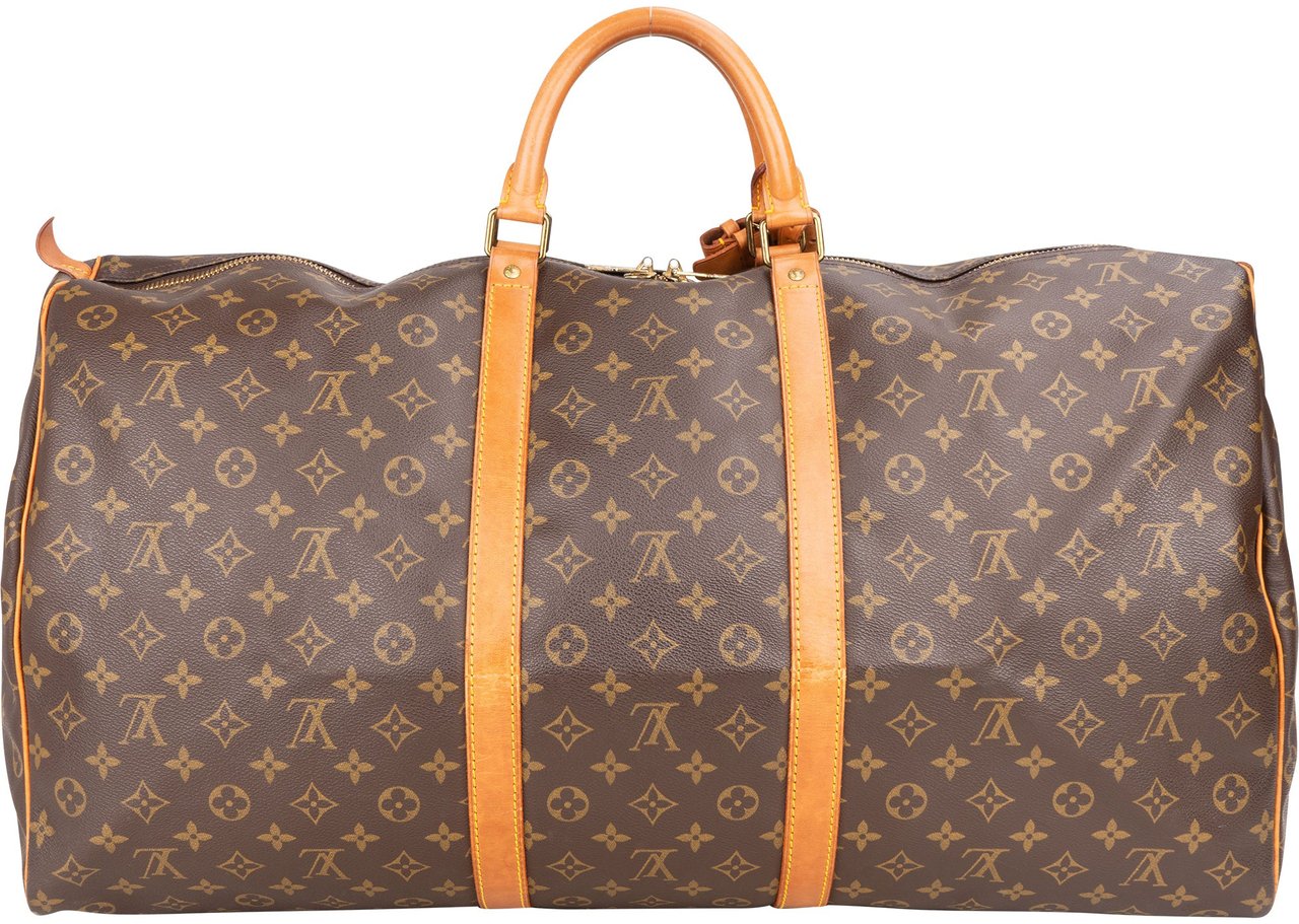 Louis Vuitton Louis Vuitton Canvas Monogram Keepall 60 Bruin