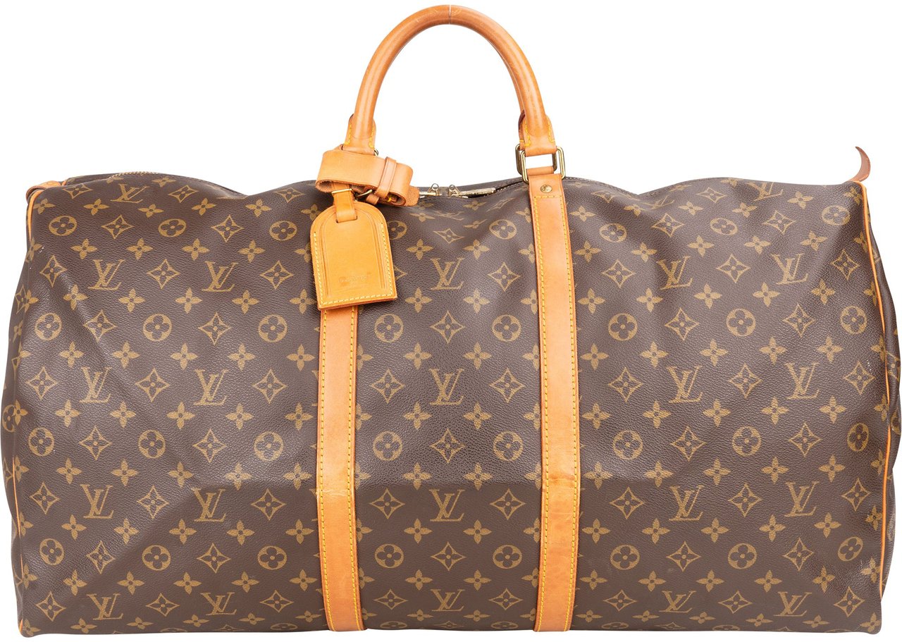 Louis Vuitton Louis Vuitton Canvas Monogram Keepall 60 Bruin