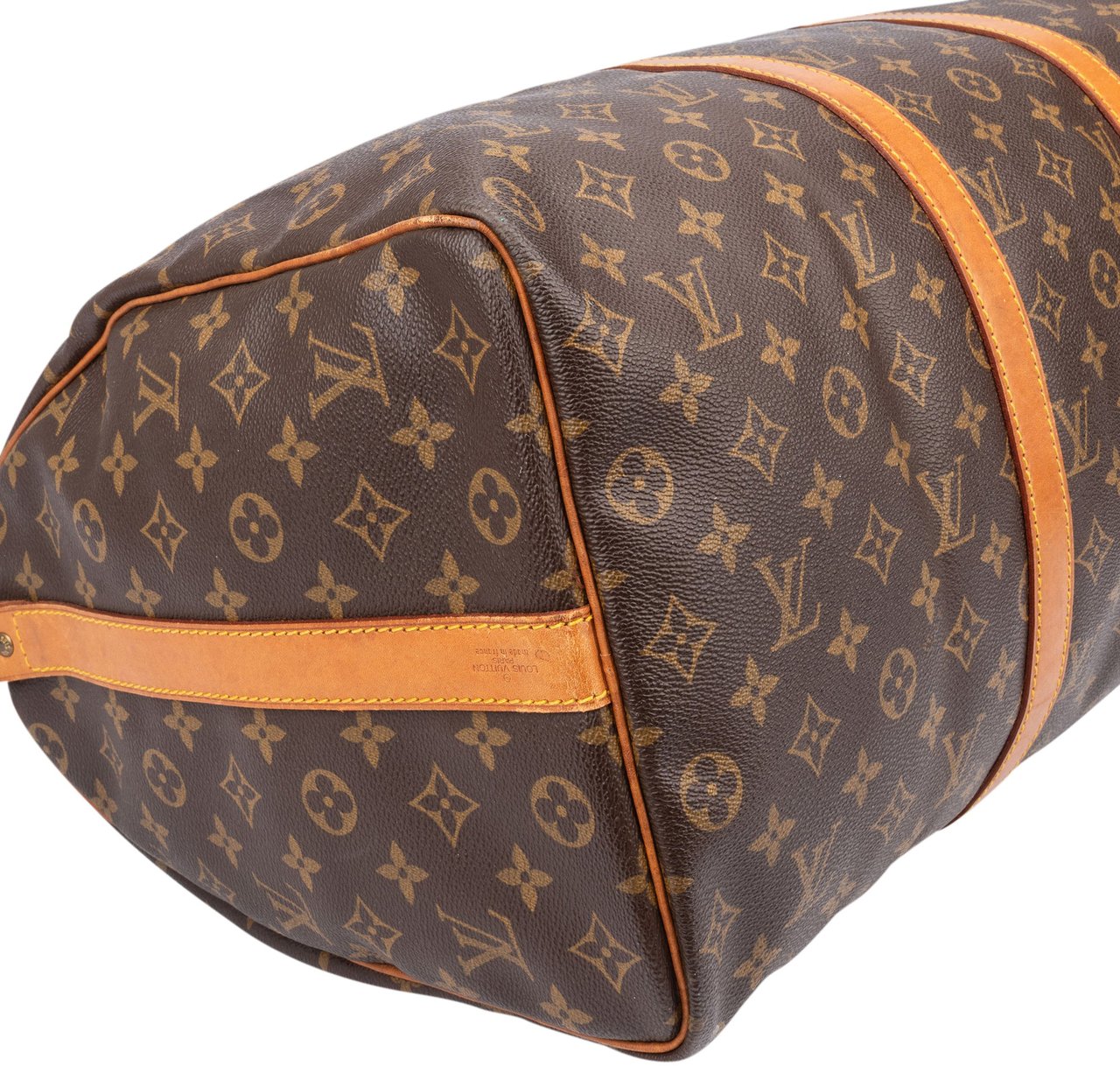 Louis Vuitton Louis Vuitton Canvas Monogram Keepall 50 Bandouliere Bruin