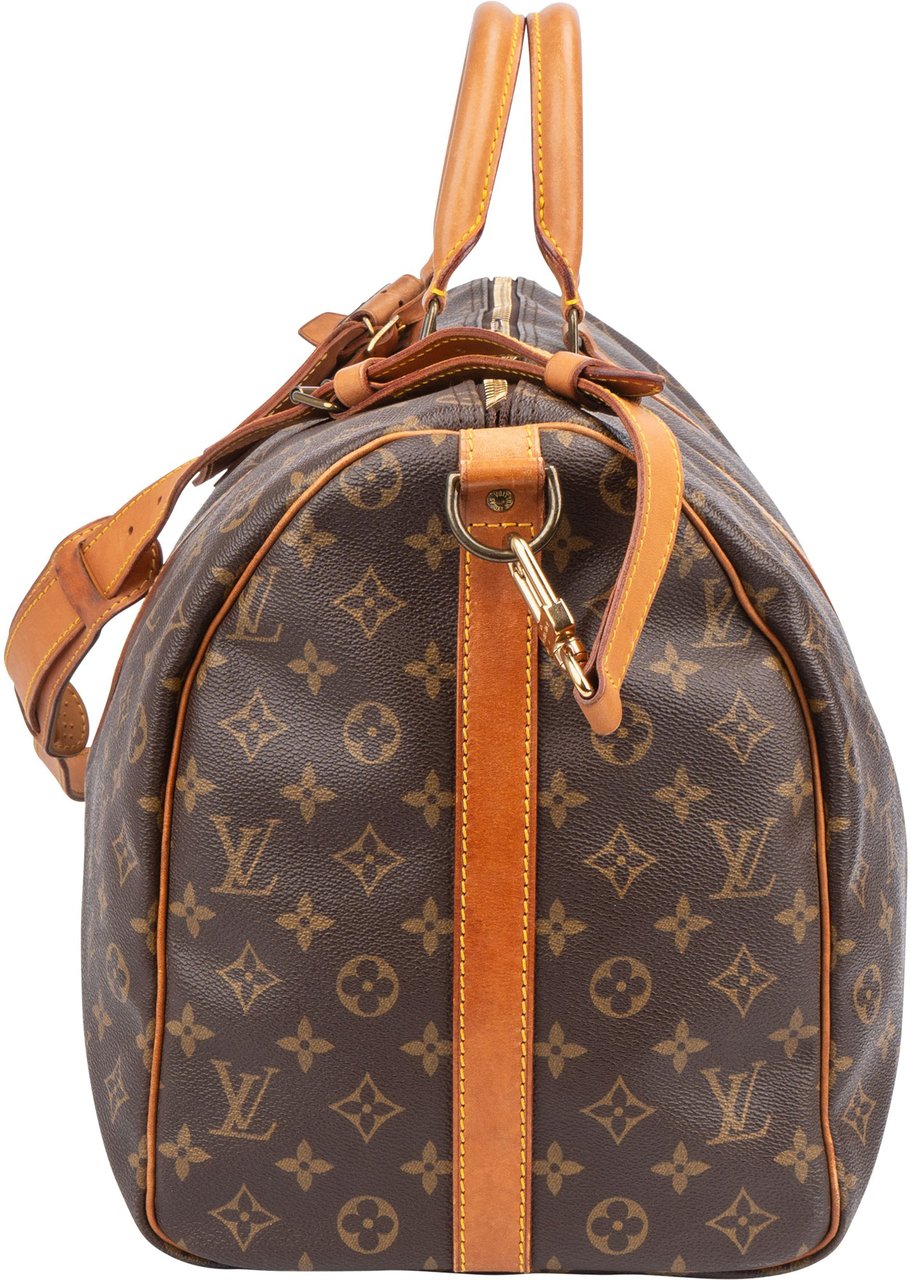 Louis Vuitton Louis Vuitton Canvas Monogram Keepall 50 Bandouliere Bruin
