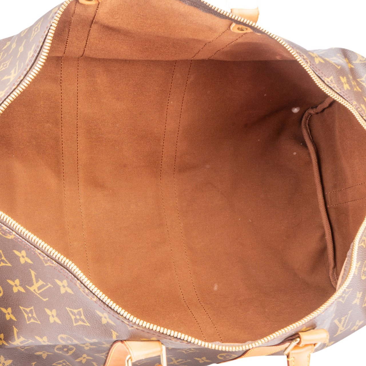 Louis Vuitton Louis Vuitton Canvas Monogram Keepall 55 Bandouliere Bruin