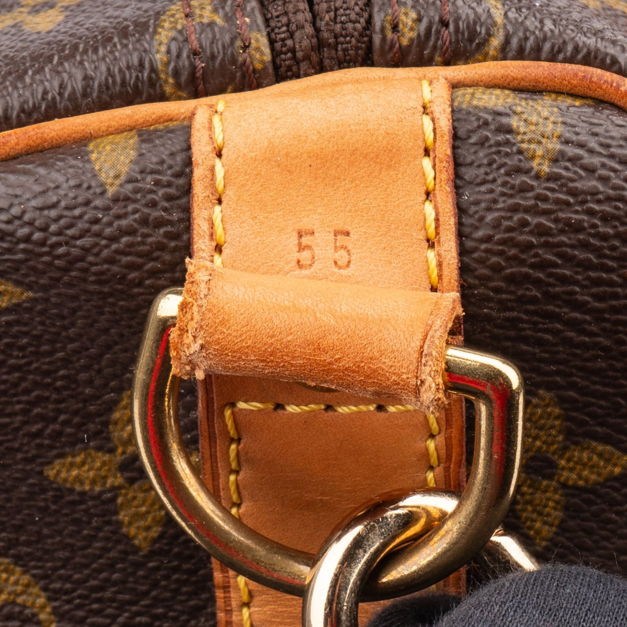 Louis Vuitton Louis Vuitton Canvas Monogram Keepall 55 Bandouliere Bruin