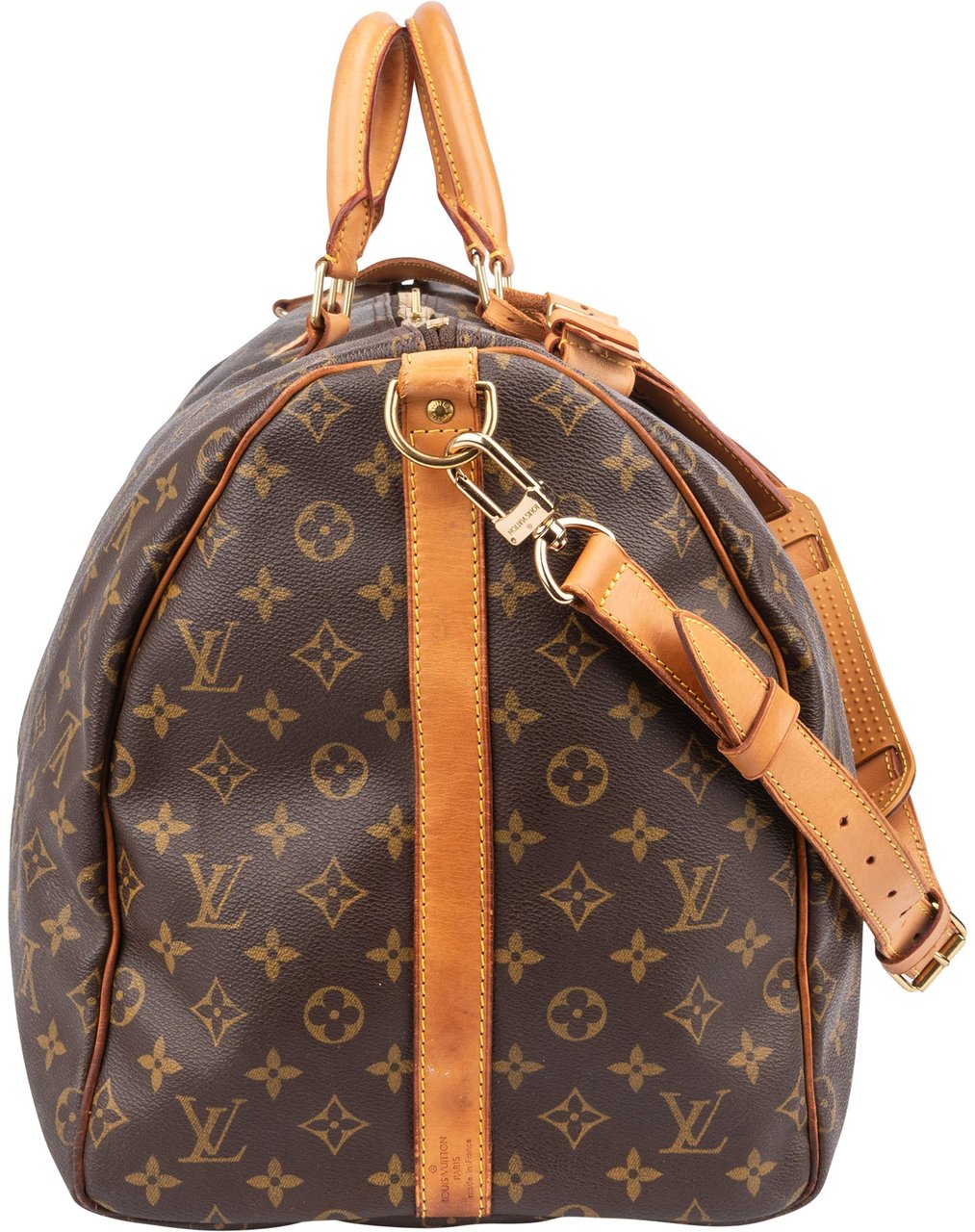 Louis Vuitton Louis Vuitton Canvas Monogram Keepall 55 Bandouliere Bruin