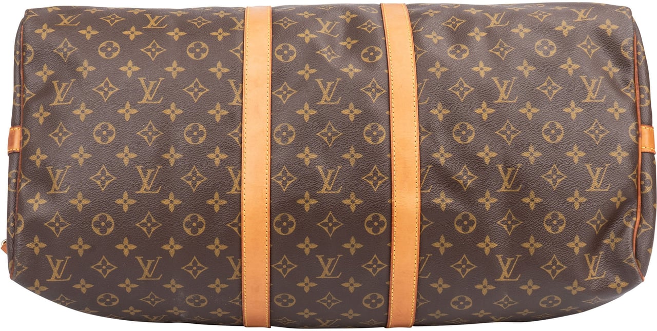 Louis Vuitton Louis Vuitton Canvas Monogram Keepall 55 Bandouliere Bruin