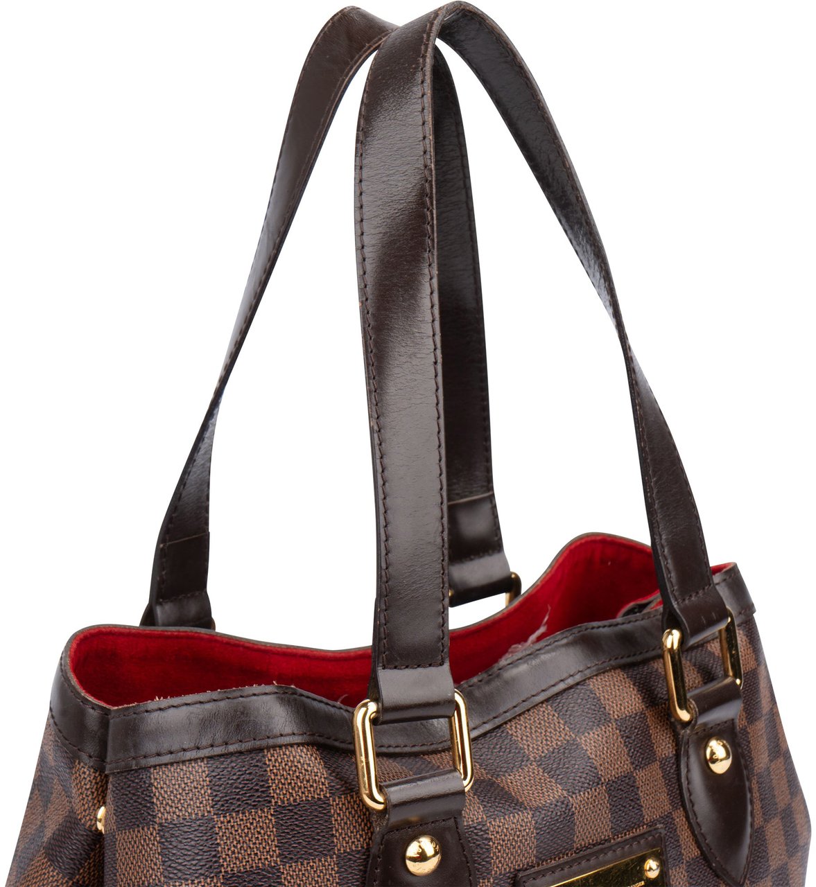 Louis Vuitton Louis Vuitton Damier Ebene Monogram Hampstead PM Handbag Bruin