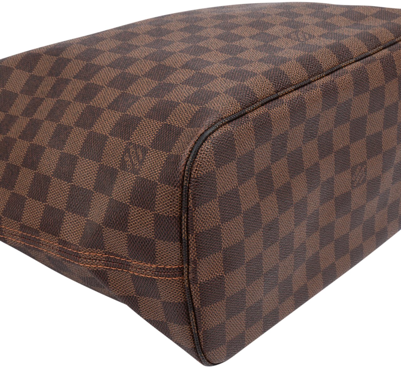 Louis Vuitton Louis Vuitton Damier Ebene Monogram Neverfull MM Shopper Handbag Bruin