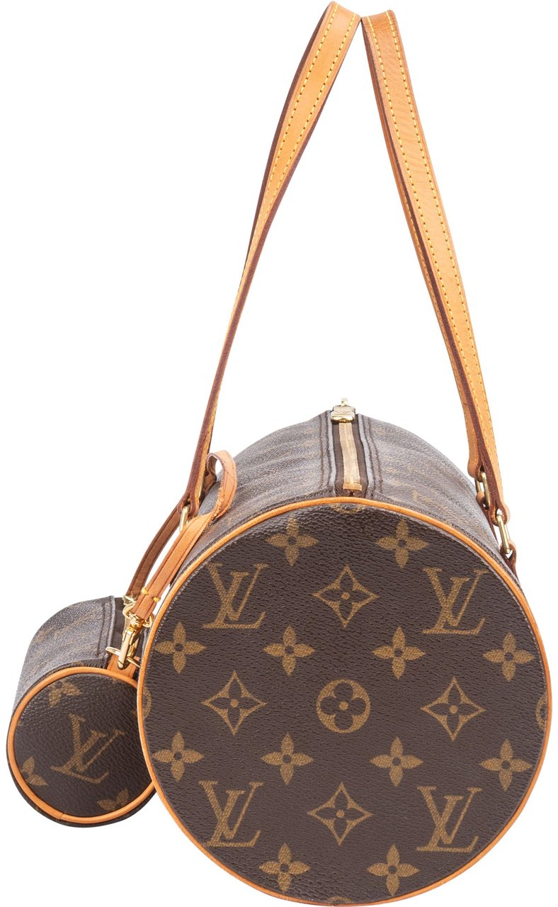 Louis Vuitton Louis Vuitton Canvas Monogram Papillon Set Handbag Bruin