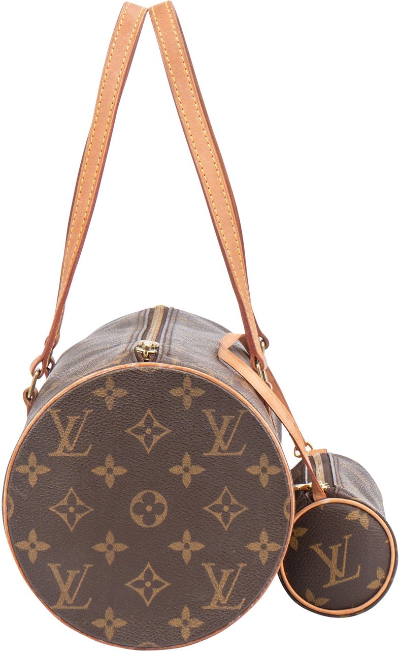 Louis Vuitton Louis Vuitton Canvas Monorgam Papillon Set Handbag Bruin