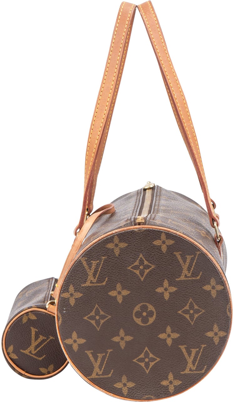 Louis Vuitton Louis Vuitton Canvas Monorgam Papillon Set Handbag Bruin