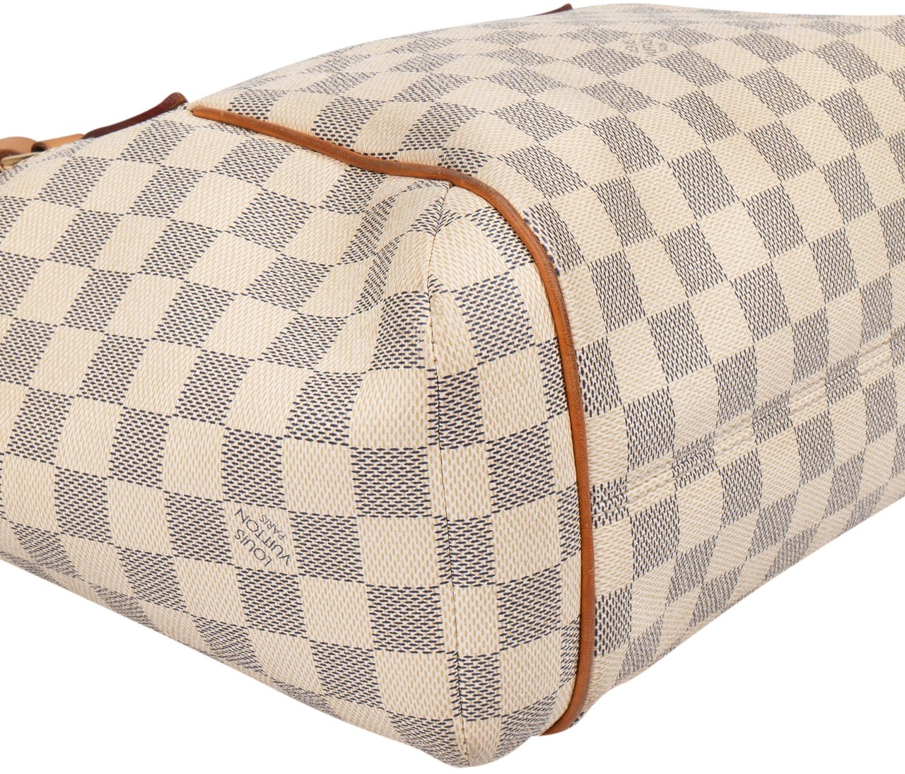 Louis Vuitton Louis Vuitton Damier Azur Monogram Totally PM Handbag Wit