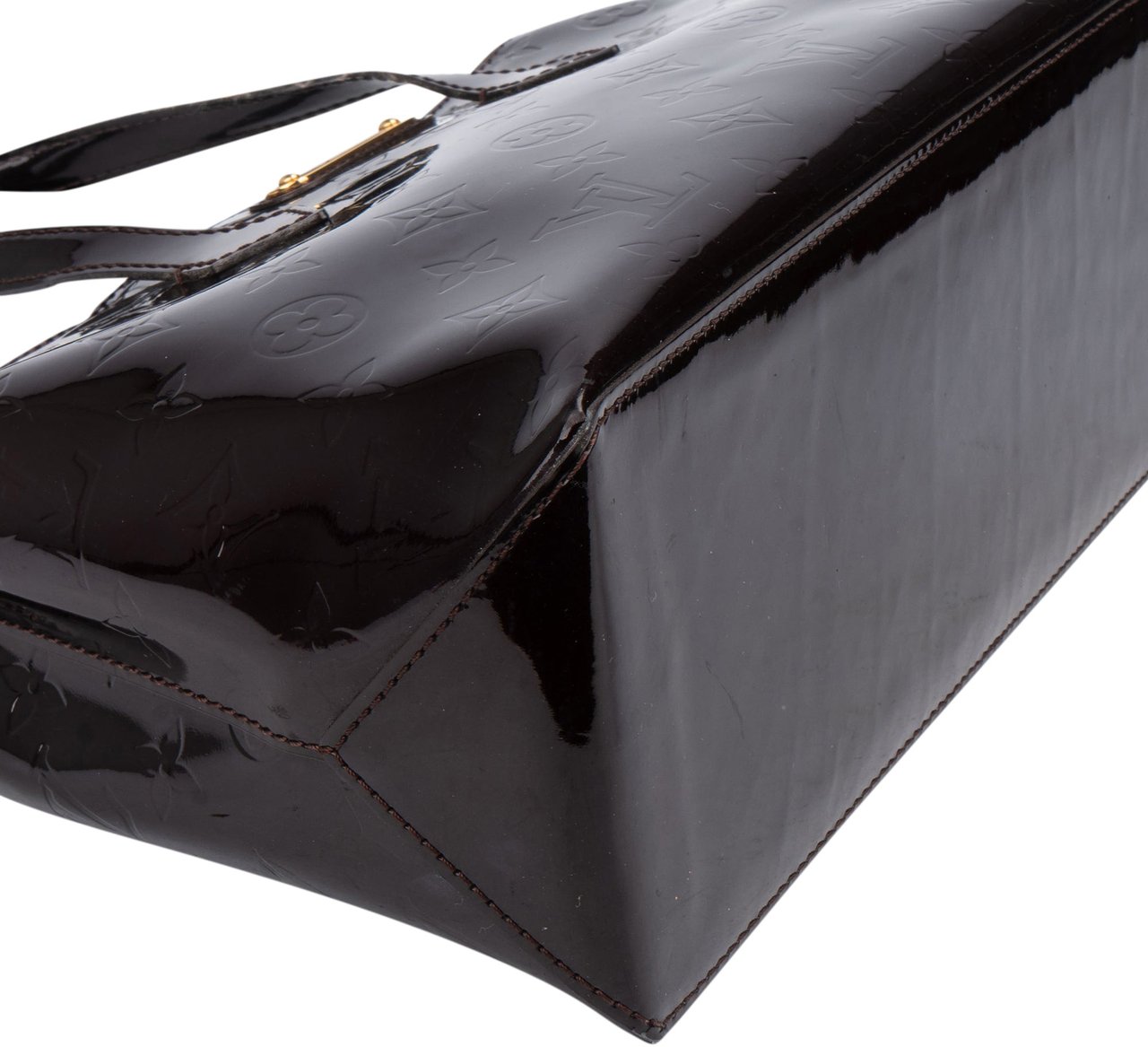 Louis Vuitton Louis Vuitton Vernis Monogram Wilshire Handbag Divers